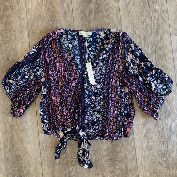 FLORAL BLOUSE - Picture 3 of 5